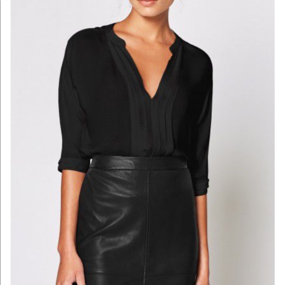 Joie blouse, black, size small